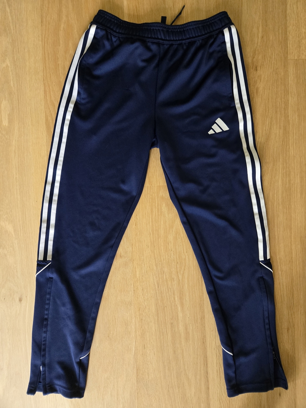 Adidas Kids Navy Blue Track Pants